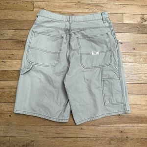 Gap Beige White Carpenter Baggy Skater Shorts‎